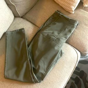 Green pants - business casual